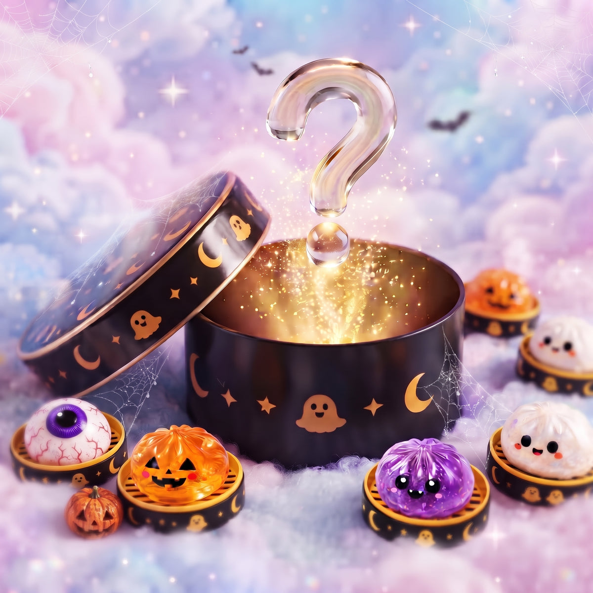 🎃 Les Dumplings Magiques d'Halloween – Boule anti-stress surprise 🎃